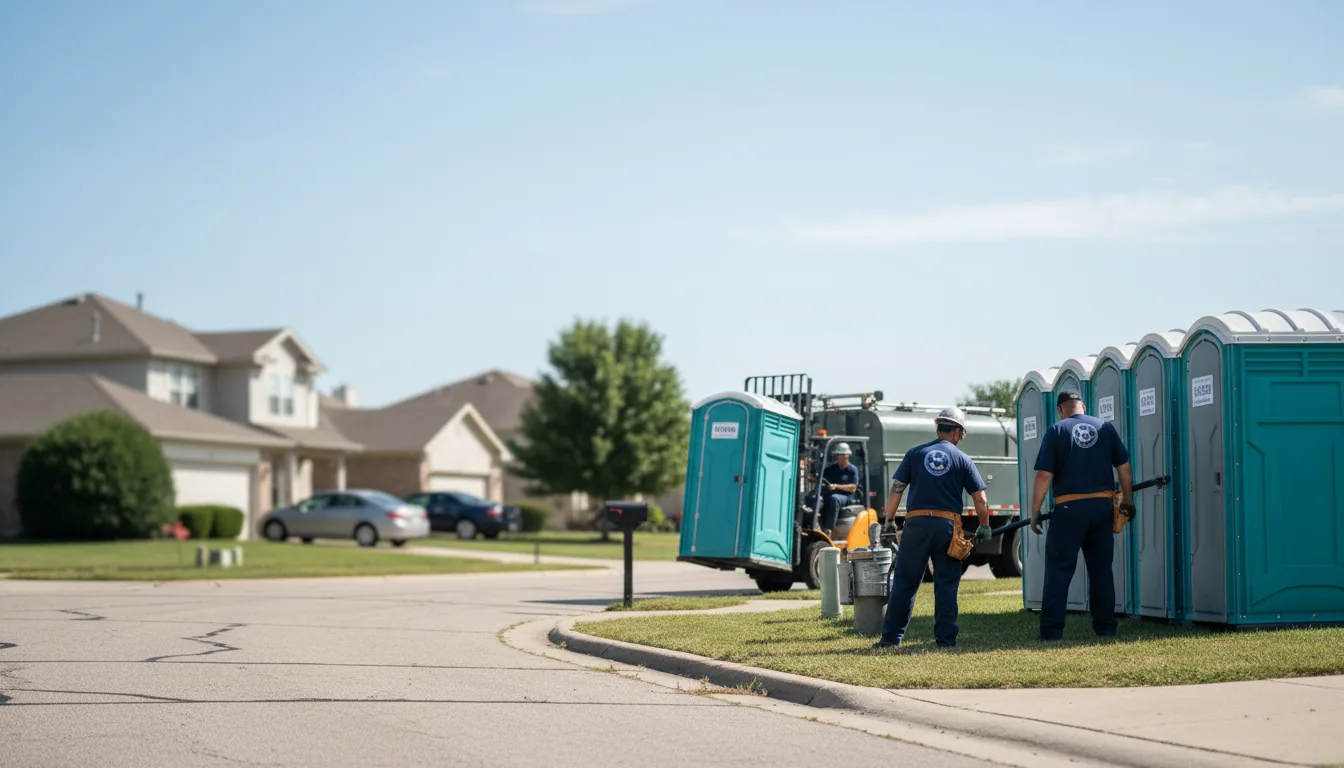 Porta Potty Rental in Fitzhugh, OK near me